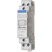 Finder Serie 22 - Rele modulaire monoestable contact open + contact gesloten 12 VDC schroef