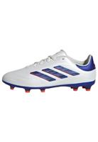 adidas Copa Pure II League Football Boots Firm Ground, voetbalschoenen voor compact terrein, wit/lucid blue/solar red, 33 EU, Ftwr White Lucid Blue Solar Red, 33 EU