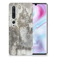 Xiaomi Mi Note 10 Pro TPU Siliconen Hoesje Beton Print - thumbnail