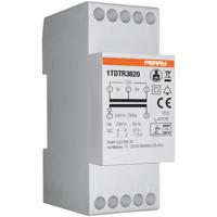 Wallair 1TDTR3820 Beltransformator 4 V, 8 V, 12 V 2 A