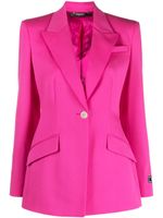 Versace blazer en laine vierge à motif Medusa - Rose