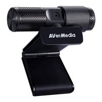 AVerMedia PW313 webcam 2 MP 1920 x 1080 Pixels USB 2.0 Zwart