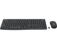 Logitech MK295 Silent Wireless Combo toetsenbord RF Draadloos QWERTY Brits Engels Zwart - thumbnail