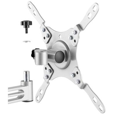 my wall TV-muurbeugel voor campers, HC2-2L, tv-muurbeugel voor camper en caravan, televisiehouder, draaibaar, kantelbaar, VESA-compatibel, beeldschermhouder