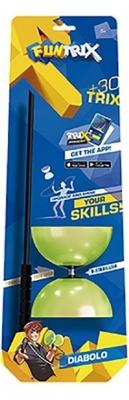 Funtrix diabolo 10 cm groen