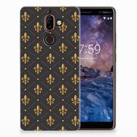 Nokia 7 Plus TPU bumper Franse Lelie