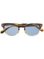 Oliver Peoples lunettes de soleil Sheldrake - Marron - thumbnail