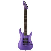 ESP LTD SC-607 Baritone Purple Satin Stephen Carpenter Signature 7-snarige elektrische gitaar met koffer - thumbnail