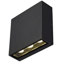 SLV BIG QUAD UP/DOWN 1005126 Wandlamp LED vast ingebouwd 8.2 W Antraciet - thumbnail