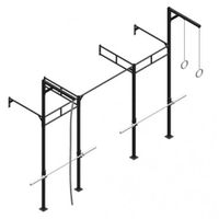 PTessentials Wall Mount Crossfit Rig V13 - thumbnail