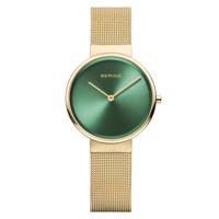 Bering 14531-338 Goud Groen Dameshorloge