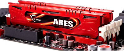 G.Skill Ares F3-2133C11D-16GAR - Geheugen - DDR3 - 16 GB: 2 x 8 GB - 2133 MHz - CL11 - 1.50 V