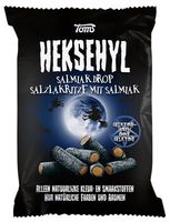 Heksehyl Heksehyl - Salmiak Drop 300 Gram 16 Stuks - thumbnail