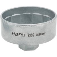 Hazet 2169-6 OLIEFILTERSLEUTEL 12,5 MM (1/2) S86 MM