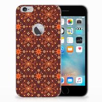 Apple iPhone 6 Plus | 6s Plus TPU bumper Batik Brown - thumbnail