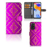 Wallet Case Xiaomi Redmi Note 11 Pro 5G/4G Barok Roze - thumbnail