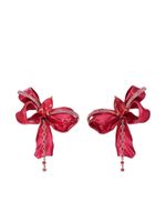 Anabela Chan boucles d'oreilles Cupid's Bow en or 18ct - Rouge