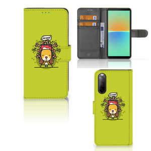 Sony Xperia 10 IV Leuk Hoesje Doggy Biscuit