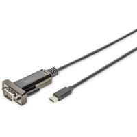 Digitus USB 2.0 Adapter [1x Serieel 9-polig - 1x USB-C stekker] DA-70166 1.00 m