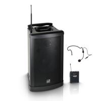 LD Systems Roadman 102 HS B5 draadloze mobiele accu luidspreker met headset 584 - 607 MHz