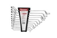 GEDORE red Dubbele ringsleutelset, 12-delig, SW 6-32, chroom-vanadium-staal, zilver