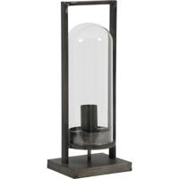 Tafellamp Justin 17x14x43cm antiek zwart