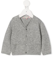 Bonpoint cardigan à col v - Gris