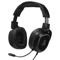 The G-Lab - Korp Barium – gaming-headset met hoogwaardig stereogeluid, flexibele microfoon, 3,5 mm jackstekker, draaibare oordopjes Ultra Comfort – gaming-headset PC / PS4 / PS5/Switch – zwart – 2024