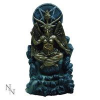 Nemesis Now - Baphomet Backflow Incense Burner 18cm - thumbnail