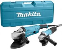 Makita DK0053G Haakse slijper set GA9020 + 9558HNRG in koffer - DK0053 - thumbnail