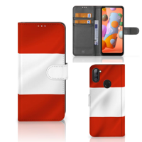 Samsung Galaxy M11 | A11 Bookstyle Case Oostenrijk