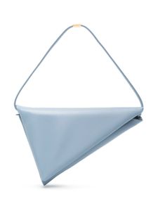 Marni sac triangle Prisma en cuir - Bleu