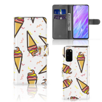 Samsung Galaxy S20 Book Cover Icecream