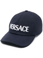 Versace casquette à logo imprimé - Bleu - thumbnail