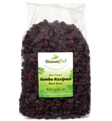 Bountiful Bountiful Rozijnen Jumbo Black Flame (1000g) Bountiful Bountiful Rozijnen Jumbo Black Flame (1000g)