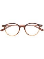 Epos lunettes de vue Newpan à monture ronde - Marron