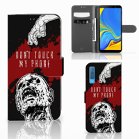 Samsung Galaxy A7 (2018) Portemonnee Hoesje Zombie Blood