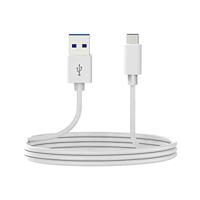 DCU Tecnologic, USB-kabel, USB type C 3.1 naar type A 3.0, lengte 2 m, wit