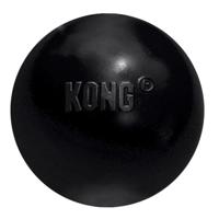 KONG Extreme Ball Hondenspeelgoed van robuust rubber voor bijzonder krachtig kauwen, zwart, voor middelgrote en grote honden