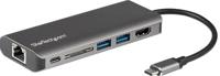 StarTech.com USB-C multiport adapter SD kaartlezer Power Delivery 4K HDMI GbE 2x USB 3.0