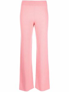 Allude pantalon nervuré en cachemire - Rose