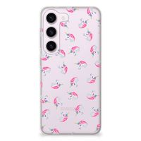 TPU bumper voor Samsung Galaxy S23 Unicorns