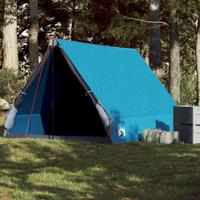 Tent 2-persoons A-frame waterdicht blauw - thumbnail