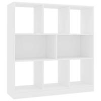 vidaXL Boekenkast 97,5x29,5x100 cm bewerkt hout wit