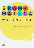 Grammatica voor iedereen - F. Balk-Smit Duyzentkunst - Paperback (9789012120777)