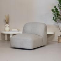 Draaifauteuil Mary Taupe - Giga Meubel