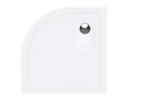 Bruynzeel Douchebak kwartrond 90x90 cm