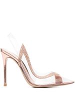 Gianvito Rossi escarpins Hortensia 105 mm à bride arrière - Rose