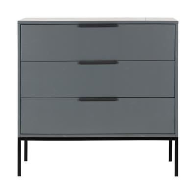 WOOOD Ladekast / Commode Adam - Staalgrijs