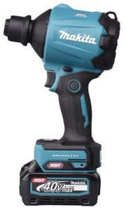 Makita AS001GA102 Accublazer Luchtstroom 1.1 m³/min Luchtsnelheid 200 m/s Li-ion 40 V 2.0 Ah Incl. accu, Incl. lader